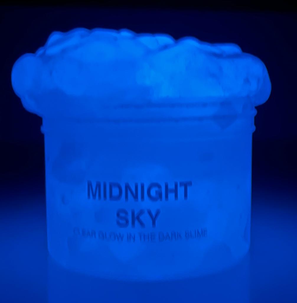 MIDNIGHT SKY-GLOW IN THE DARK SLIME