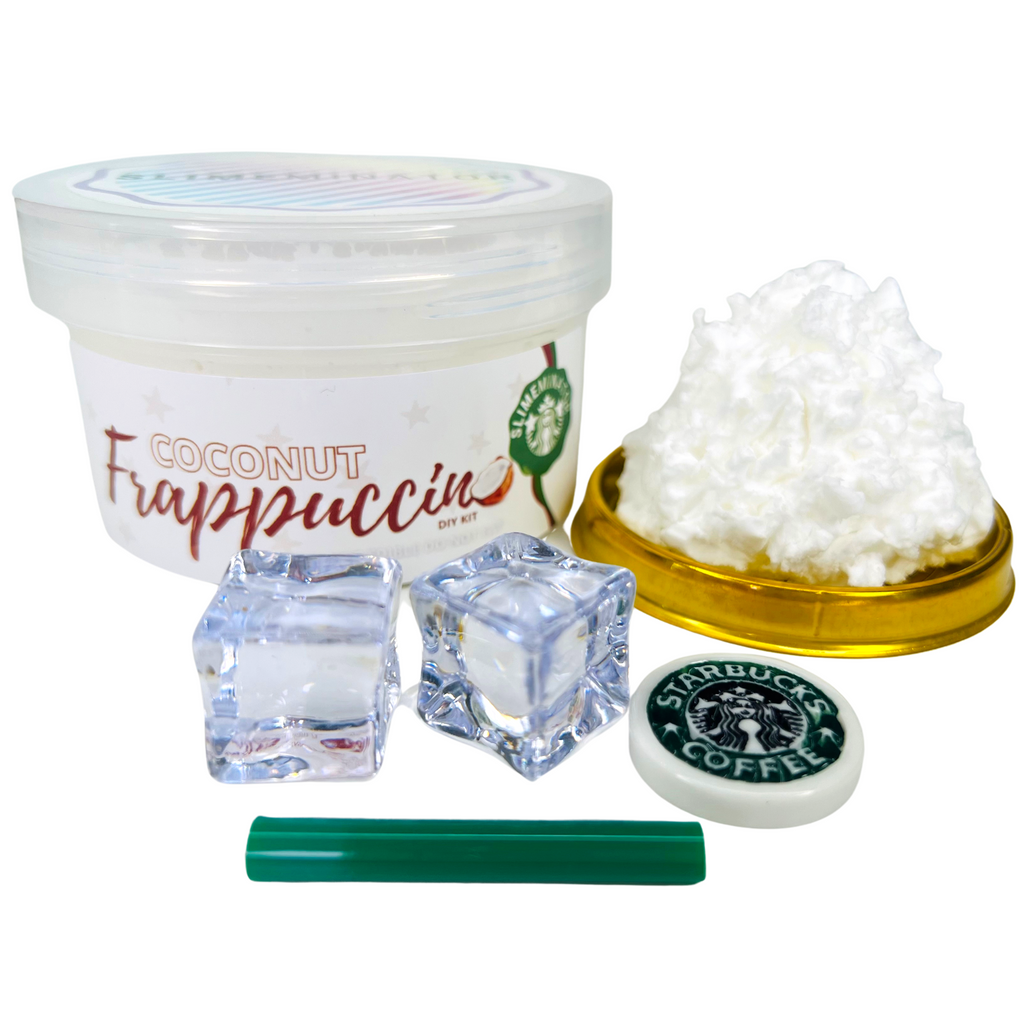 COCONUT FRAPPUCCINO - FIZZ SLIME DIY