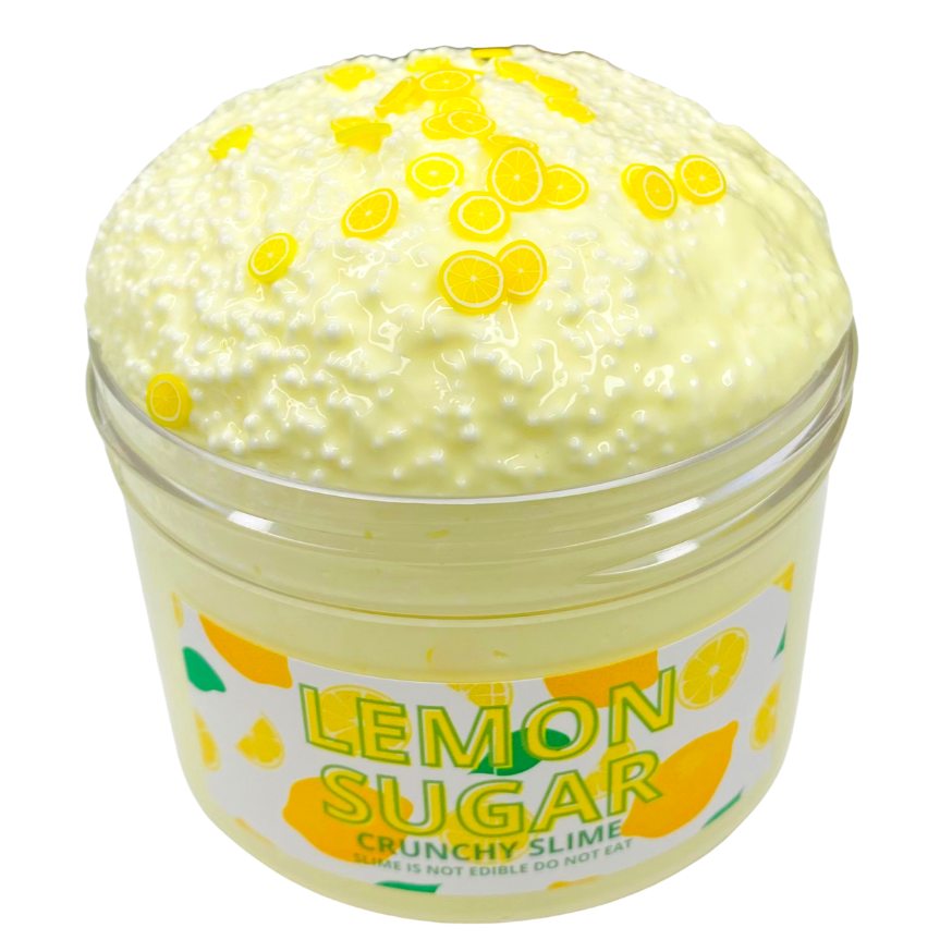 LEMON SUGAR CRUNCHY SLIME