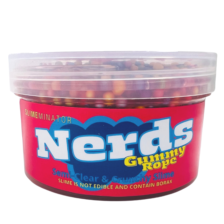 NERDS GUMMY ROPE SEMI CLEAR CRUNCHY SLIME