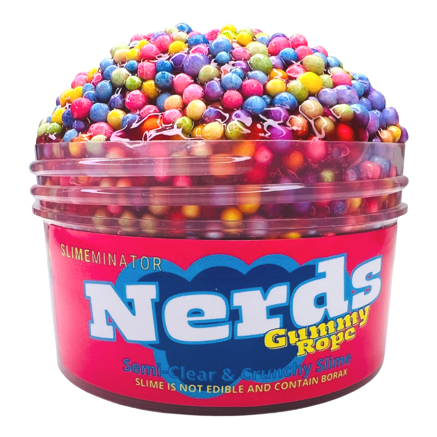 NERDS GUMMY ROPE SEMI CLEAR CRUNCHY SLIME