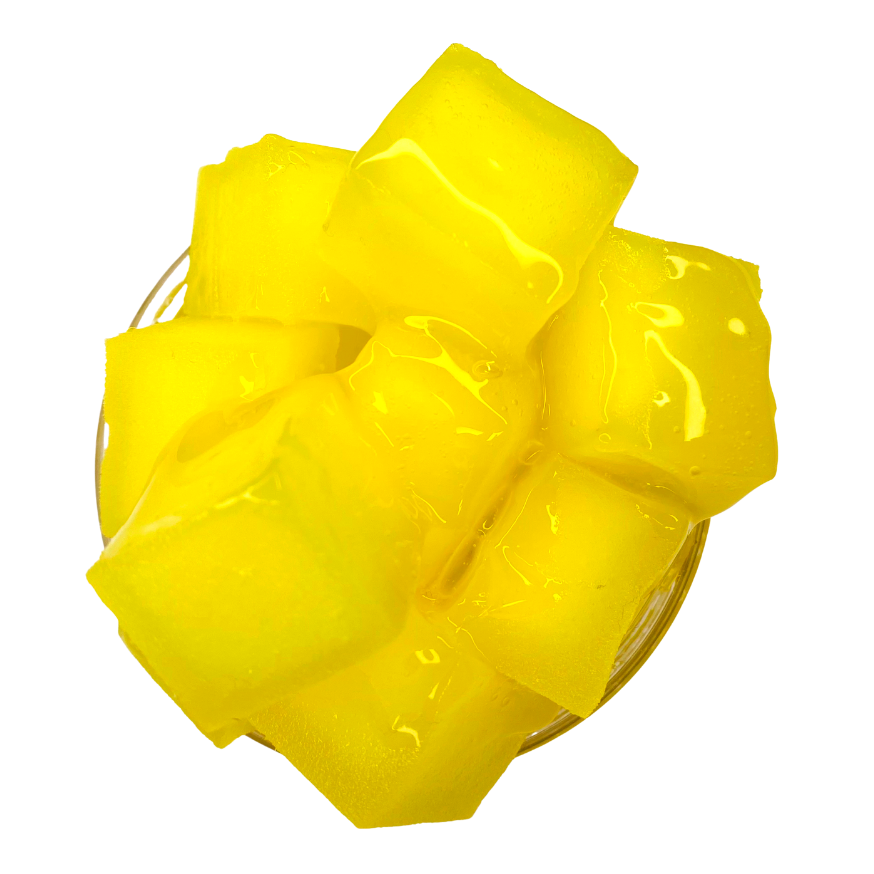 PINEAPPLE BITES-CLEAR SLIME