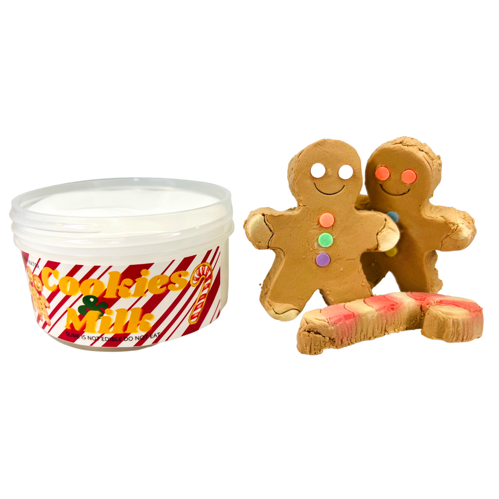 XMAS COOKIES & MILK DIY SLIME